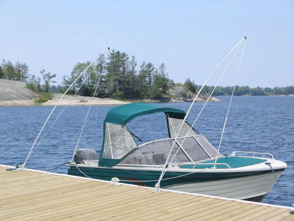 Dockside Assistance: Adding Mooring Whips to a Boat Dock